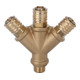 Riegler Distributeur avec 3 raccords rapides NW 7,2, G 1/4 AG-1