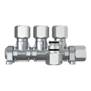 Riegler distributeur d'air comprimé »Multi-Link«, sans raccord, unité de prélèvement 3-3