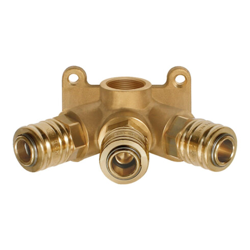 Riegler Distributeur pour fixation murale avec raccord rapide NW 7,2