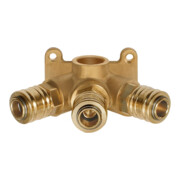 Riegler Distributeur pour fixation murale avec raccord rapide NW 7,2-1