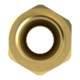 Riegler Doppelgewindenippel, G 3/8 a., G 3/4 a., SW 32, Messing