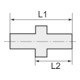 Riegler Doppelgewindenippel »value line«, G 1/2, G 1/2, SW 24, MS vern.