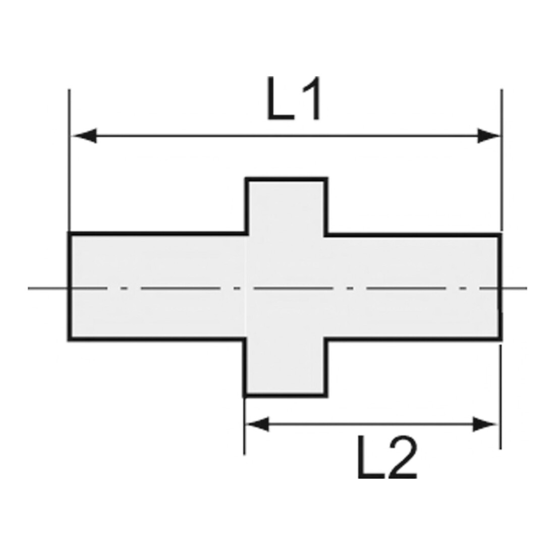 Riegler Doppelgewindenippel »value line«, M5, M5, SW 8, MS vern.