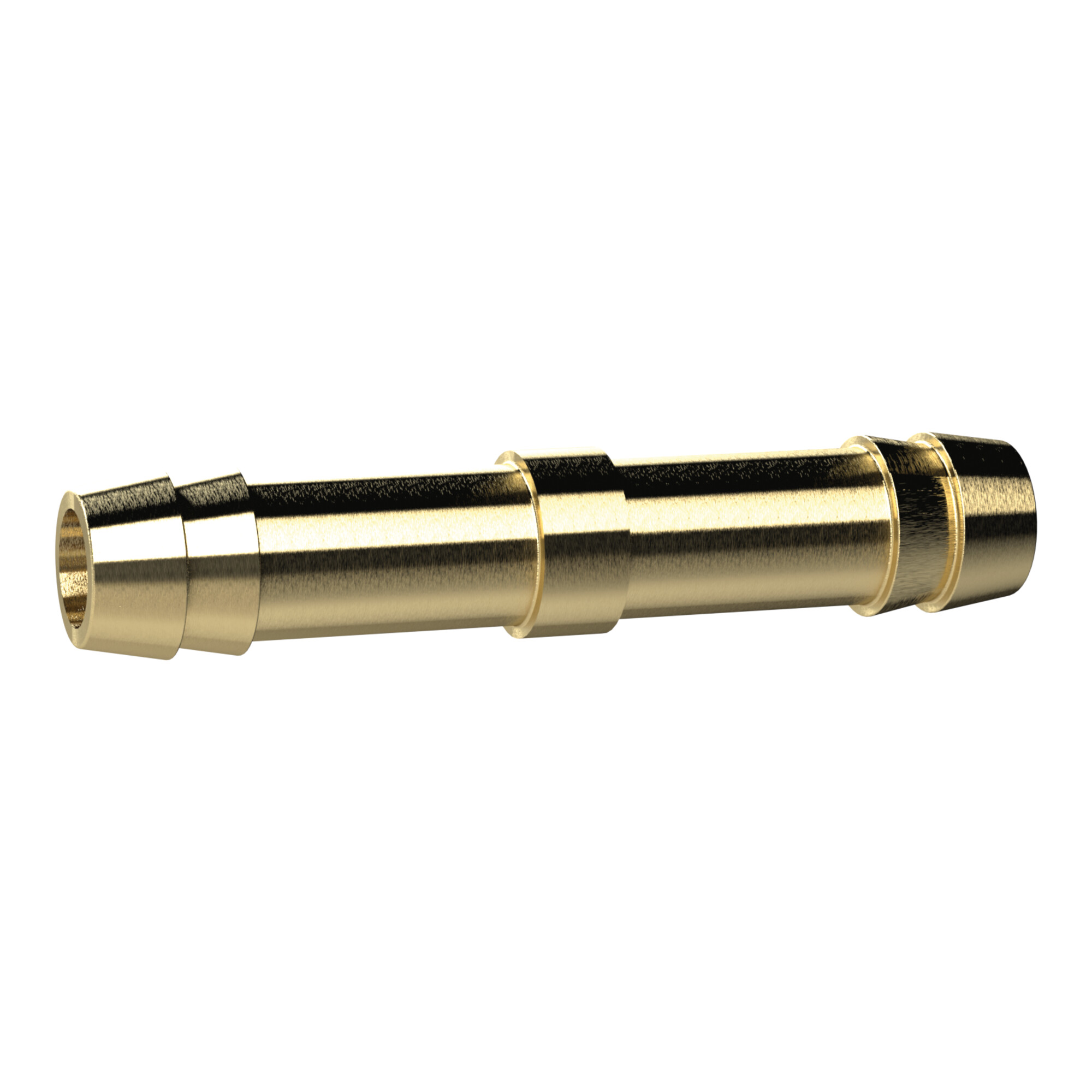Riegler Doppelschlauchtülle, für Schlauch LW 12 mm, Messing, L=55mm