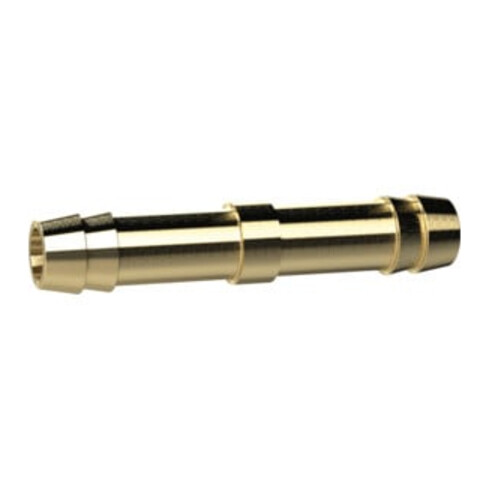 Riegler Doppelschlauchtülle, für Schlauch LW 13 mm, Messing, L=55mm