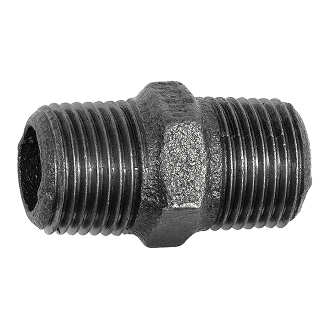 Riegler Double raccord fileté 280, R 2 a., R 2 a., fonte malléable noire