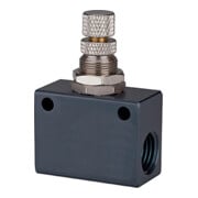 Riegler Drosselrückschlagventil »ASC«, in Blockform, Aluminium, G 1/4-1