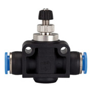 Riegler Drosselrückschlagventil »Blaue Serie«, Steckanschluss, Schl.-Ã˜ 6