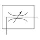 Riegler Drosselventil, beidseitige Drosselung (B), M5 IG, M5