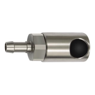 Riegler Druckknopf-Sicherheitskupplung NW 11, ISO 6150 C, ES, Tülle LW 16