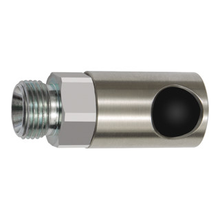 Riegler Druckknopf-Sicherheitskupplung NW 6, ISO 6150 C, ES, G 1/8 AG