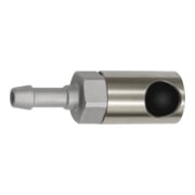Riegler Druckknopf-Sicherheitskupplung NW 6, ISO 6150 C, ES, Tülle LW 8-1