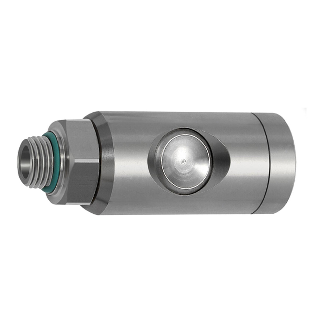 Riegler Druckknopf-Sicherheitskupplung NW 7,4, drehbar, ES, G 1/4 AG