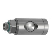 Riegler Druckknopf-Sicherheitskupplung NW 7,4, drehbar, ES, G 3/8 AG-1