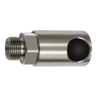 Riegler Druckknopf-Sicherheitskupplung NW 8, ISO 6150 C, ES, G 1/2 AG