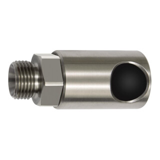 Riegler Druckknopf-Sicherheitskupplung NW 8, ISO 6150 C, ES, G 3/8 AG