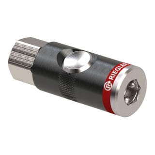 Riegler Druckknopf-Sicherheitskupplung RIEGLER NW 7,4, G1/4IG