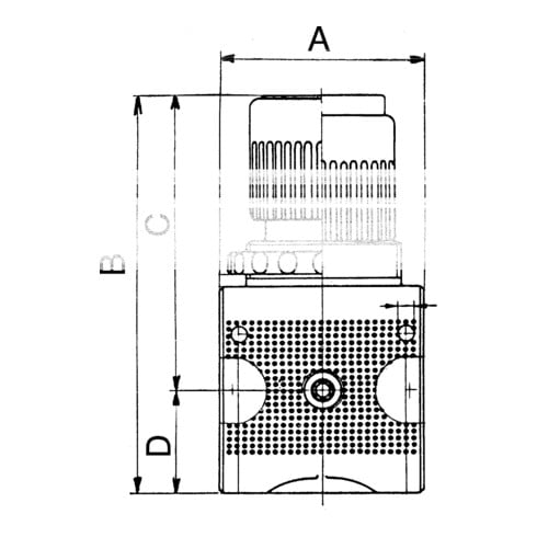 Riegler Druckregler durchg. Druckvers.  »multifix « BG 1, G 1/4, 0,5-10 bar