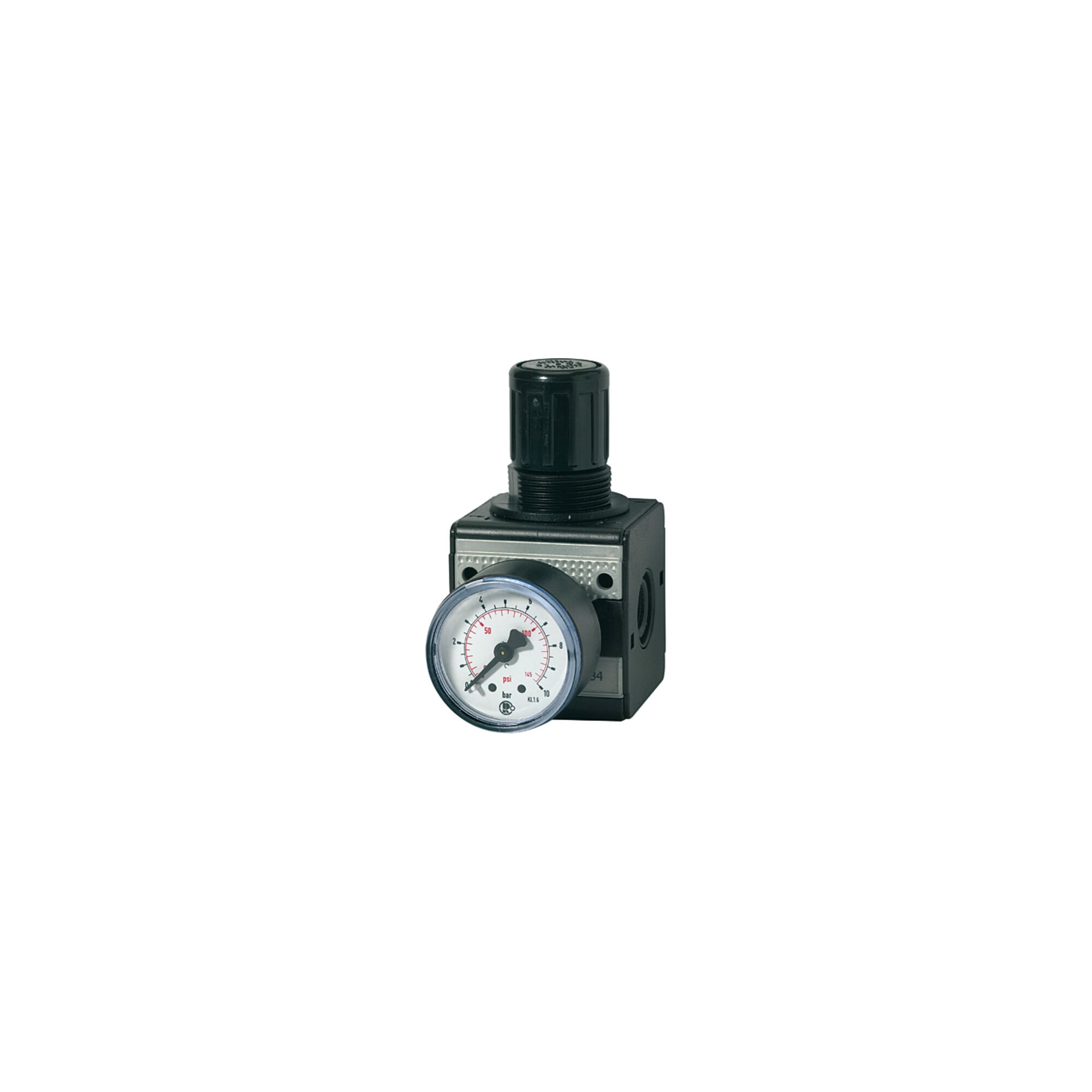 Riegler Druckregler durchg. Druckvers. »multifix« BG 3, G 1/2, 0,5-10 bar