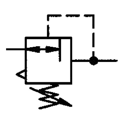 Riegler Druckregler, durchg. Druckvers. »variobloc«, BG 1, G 1/4, 0,5-6