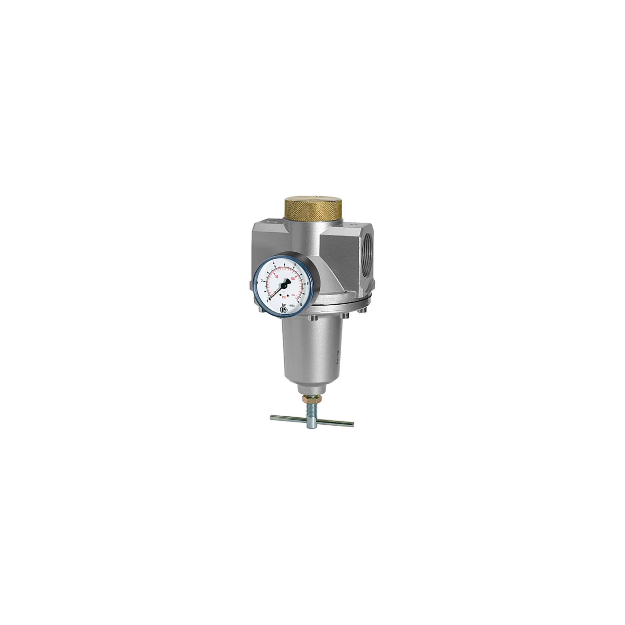 Riegler Druckregler »Standard«, inkl. Mano., BG 4, G 1 1/2, 0,1 - 3 bar