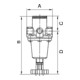 Riegler Druckregler »Standard«, inkl. Manometer, BG 3, G 3/4, 0,1 - 3 bar-3