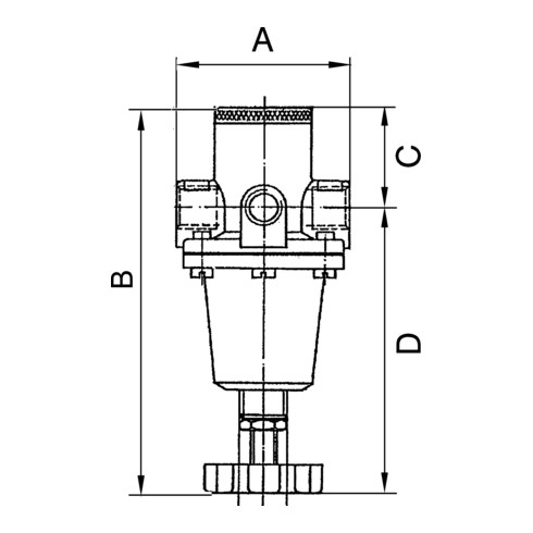 Riegler Druckregler »Standard«, inkl. Manometer, BG 3, G 3/4, 0,1 - 3 bar