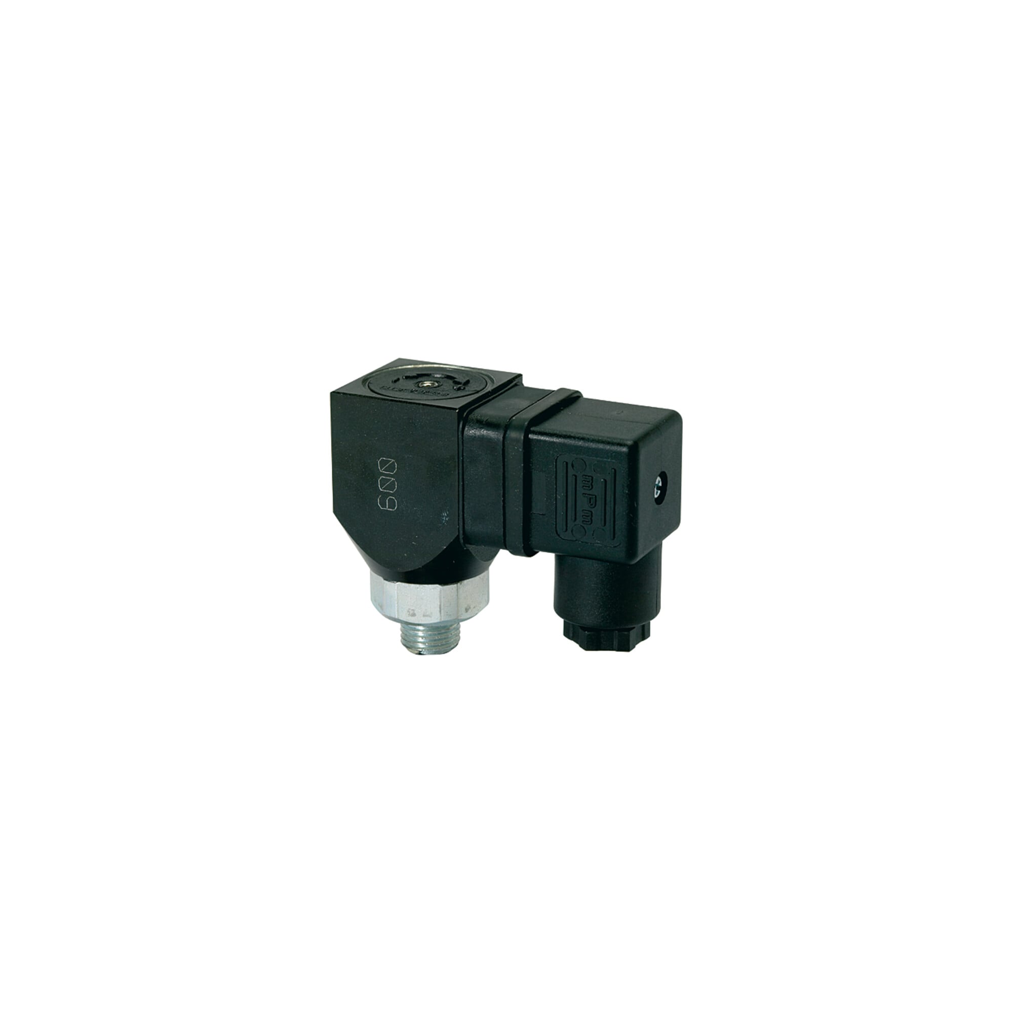 Riegler Druckschalter Wechselkontakt drehbar Stahl verzinkt G 1/4 10-70 bar, DS 6013