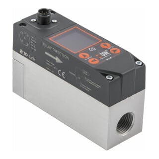 Riegler Durchflussmesser »FLUX«, BG 1, IO-Link/Display/Drucksensor