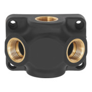 Riegler Durchgangsverteiler, Ein-/Ausgang G 1/2, Anschluss 2 x G 1/2