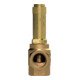 Riegler Eck-Sicherheitsventil, Sattdampf, G 1, Ansprechdruck 0,5 bar