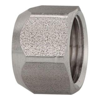 Riegler Écrou à sertir, M10x1,0, pour tuyau 6/4 mm, SW 12, ES 1.4404