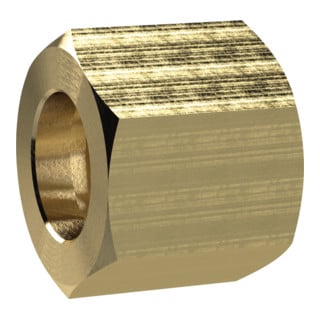 Riegler Écrou à six pans, G 1/4, pour taille de collerette LW 9, MS, MS2341409