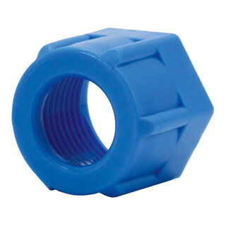 Riegler Écrou de serrage, M10x1,0, pour tuyau 6/4 mm, SW 12, POM