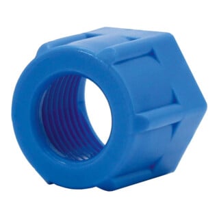 Riegler Écrou de serrage, M12x1,0, pour tuyau 8/6 mm, SW 14, POM