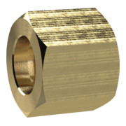 Riegler Écrou moleté hexagonal, G 1/2 gauche, pour embout LW 13, MS-1