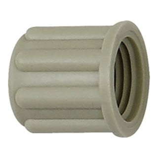 Riegler Écrou moleté, M10x1,0, pour tuyau 4/6 mm, PP