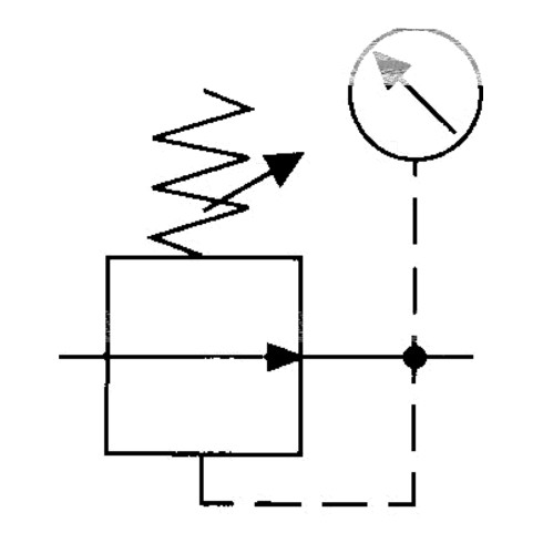 Riegler Edelstahl-Druckregler 1.4571, flüssige Medien, G 1/4, 0,5-10 bar