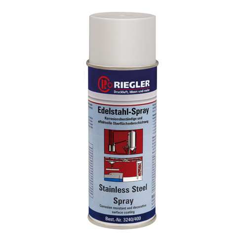 Riegler Edelstahl-Spray, Temperatur max. 300 °C, 400 ml