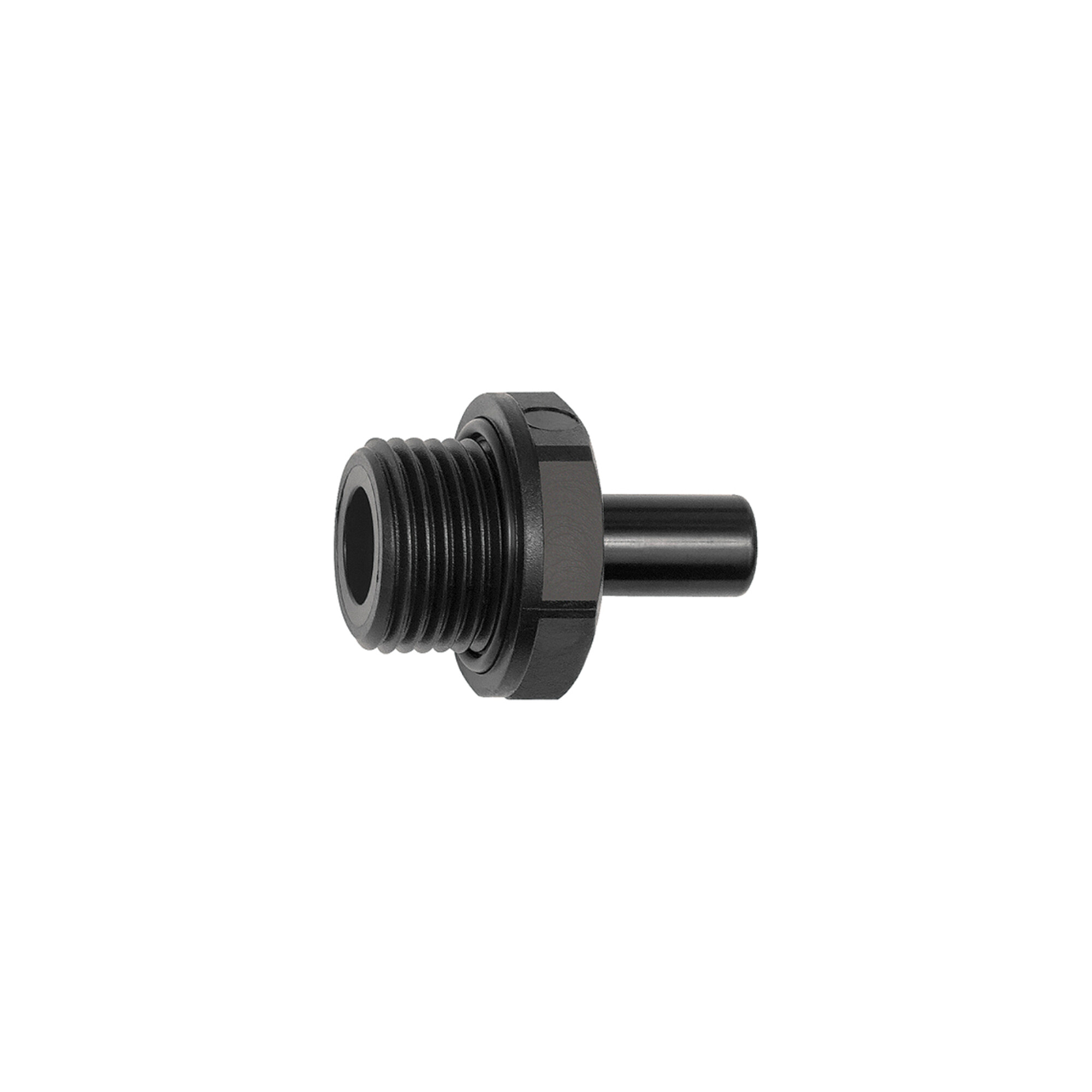 Riegler Einschraub-Stutzen POM, G 1/4, für Schlauch-Außen-Ã ̃ 8 mm