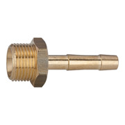 Riegler Einschraubschlauchtülle, G 1/4, AG zyl., Schl. LW 6 mm, SW 17, MS-1