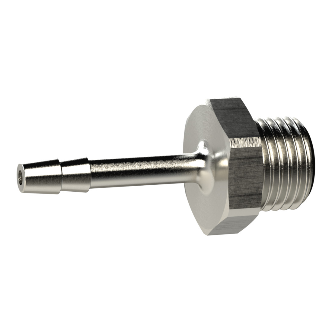 Riegler Einschraubschlauchtülle, G 1/8 a., für Schlauch LW 4, SW 14, MS v.