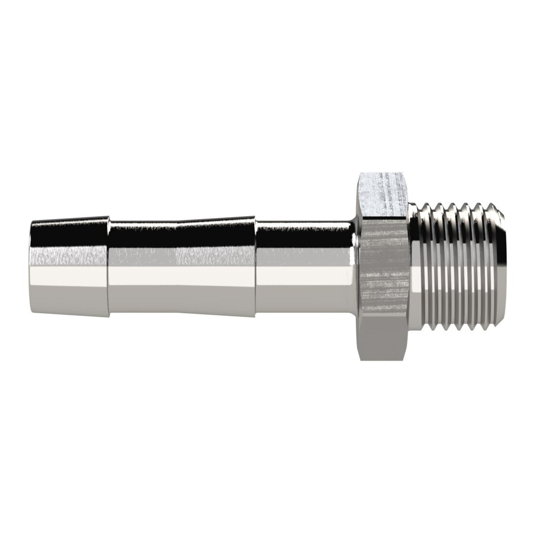 Riegler Einschraubschlauchtülle, G 3/8 a., für Schlauch LW 13, ES 1.4571