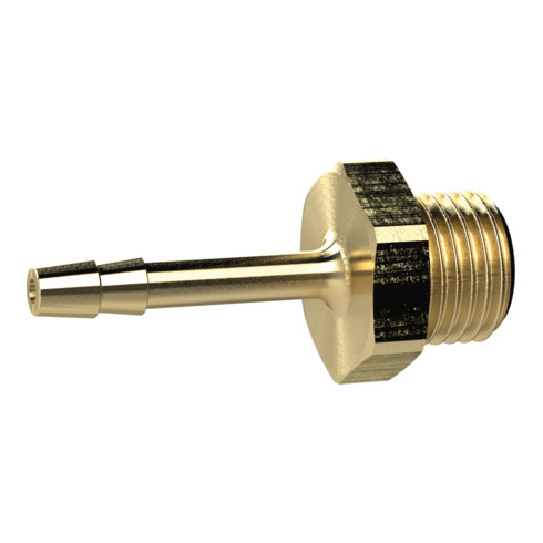 Riegler Einschraubschlauchtülle, G 3/8, für Schlauch LW 4 mm, SW 19, MS