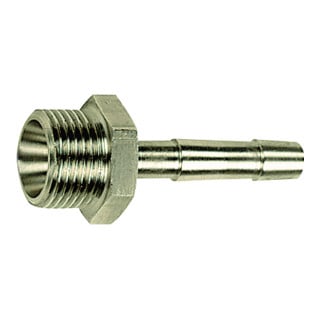Riegler Einschraubschlauchtülle, M5 a., für Schlauch LW 4, ES 1.4571