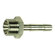Riegler Einschraubschlauchtülle, R 1/4 a., Schlauch LW 9, SW17, ES 1.4571-1