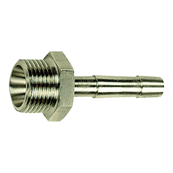 Riegler Einschraubschlauchtülle, R1/2 a., Schlauch LW 19, SW24, ES 1.4571