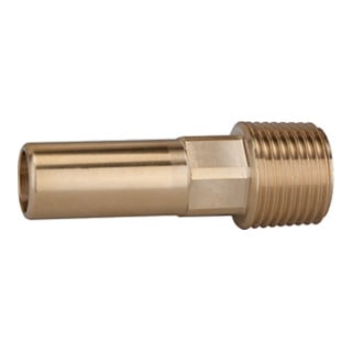Riegler Einschraubstutzen, MS, 1 BSP, für Rohr Außen-Ã¸ 28 mm