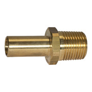 Riegler Einschraubstutzen, MS, 3/4 BSP, für Rohr Außen-Ã¸ 28 mm