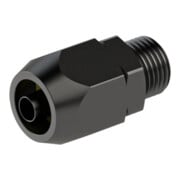Riegler Einschraubverschraubung, Alu, für PVC-Gewebeschlauch 10x4, G 1/2-1